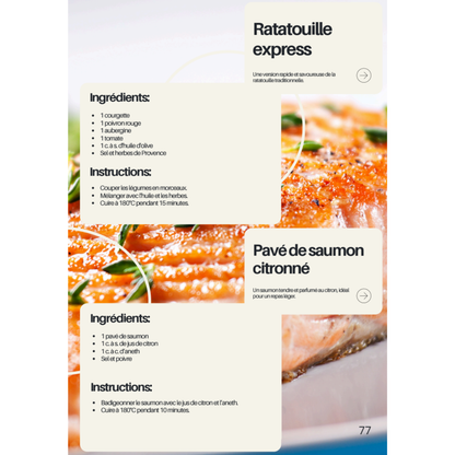 Recettes Saines (E-book)